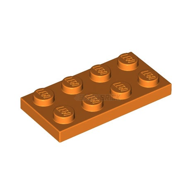 LEGO Plate 2 x 4, Orange [3020] 4158355