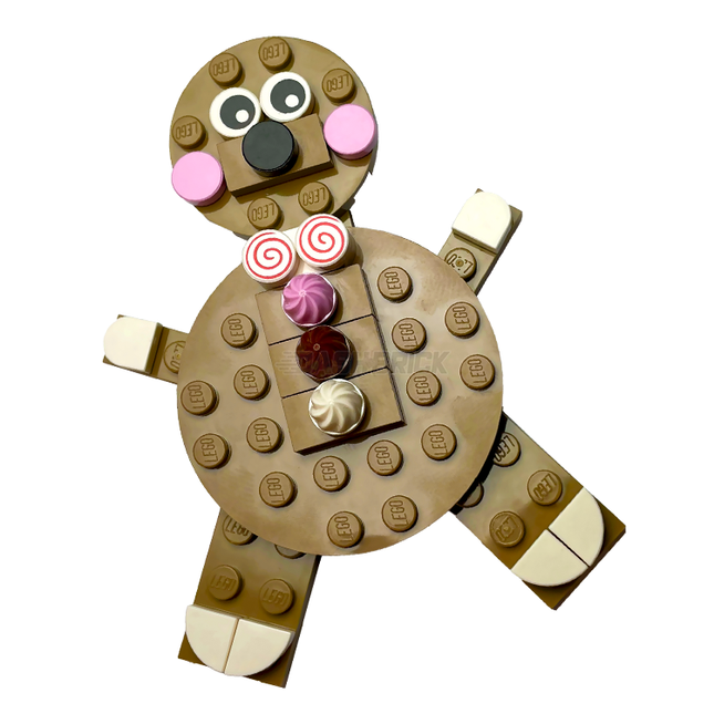 LEGO Christmas Tree Decoration - Sweet Gingerbread Man [MiniMOC]