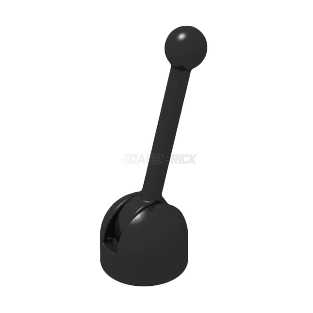 LEGO Antenna Small Base with Black Lever, Black (4592 / 4593) [4592c02] 73587