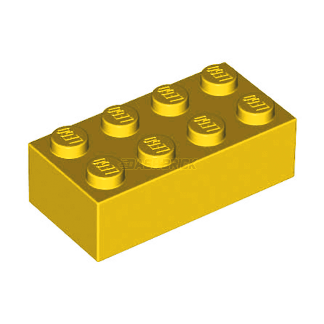 LEGO Brick 2 x 4, Yellow [3001]