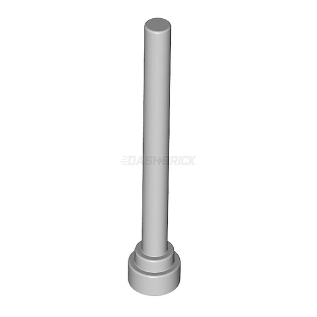 LEGO Antenna 4H - Flat Top, Light Grey [3957b]
