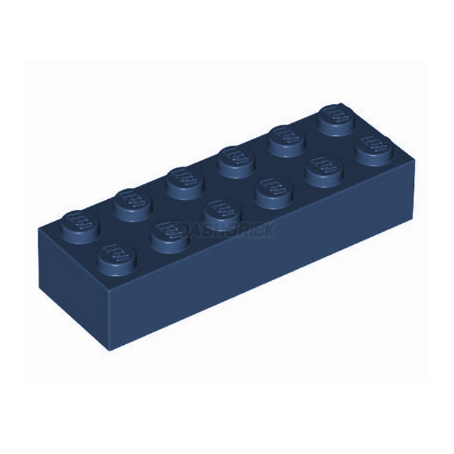 LEGO Brick 2 x 6, Dark Blue [2456] 6100239