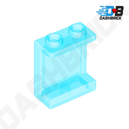 LEGO Wall/Panel 1 x 2 x 2 - Transparent Light Blue (Window) [87552]