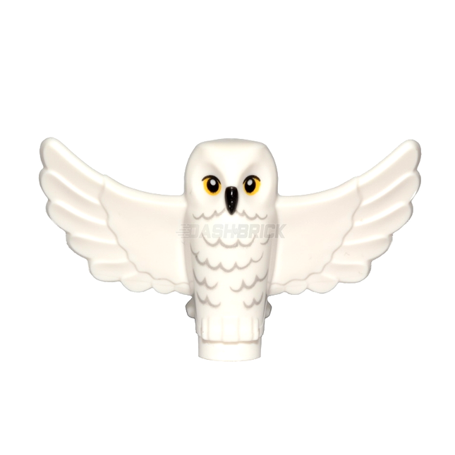 LEGO Minifigure Animal - Bird, Owl, Spread Wings, White [67632pb01]