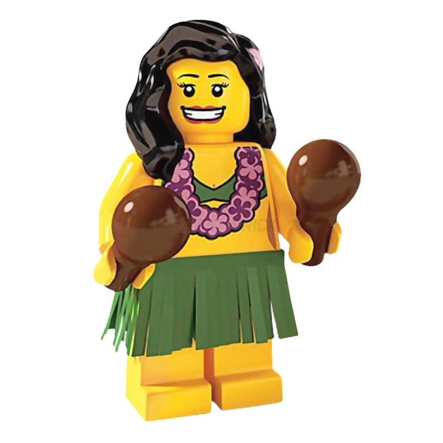 LEGO Collectable Minifigures - Hula Dancer (14 of 16) [Series 3]