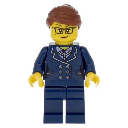 LEGO Minifigure - Rose Davids, Business Suit (2019) [HIDDEN SIDE]