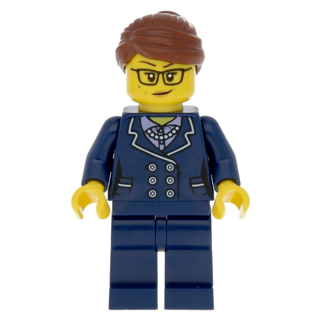 LEGO Minifigure - Rose Davids, Business Suit (2019) [HIDDEN SIDE]
