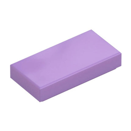 LEGO Tile 1 x 2, Medium Lavender [3069b] 6152645