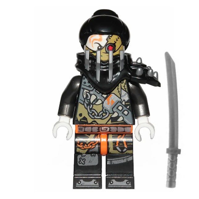 LEGO Minifigure - Heavy Metal "Faith" Hair - Hunted (2019) [NINJAGO]