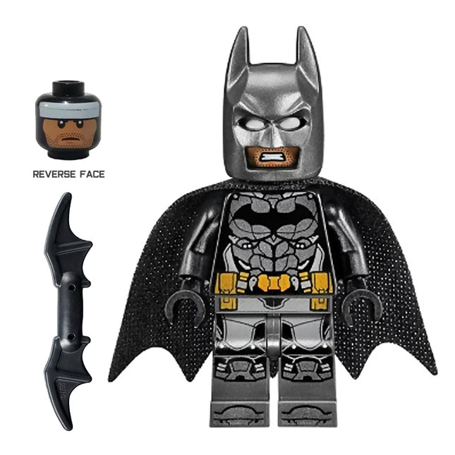 LEGO Minifigure - Batman, Pearl Dark Gray Armor, Batman II (2018) [DC COMICS] sh0535
