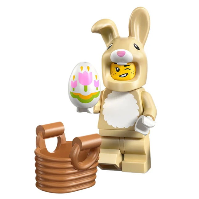 LEGO Collectable Minifigures - Cute Bunny Costume Fan (10 of 12) [Series 28] Animal Series