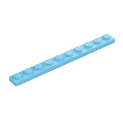 LEGO Plate 1 x 10, Medium Azure [4477] 6423273