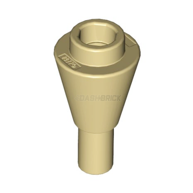 LEGO Cone 1 x 1 Inverted with Bar, Tan [11610] 6017003