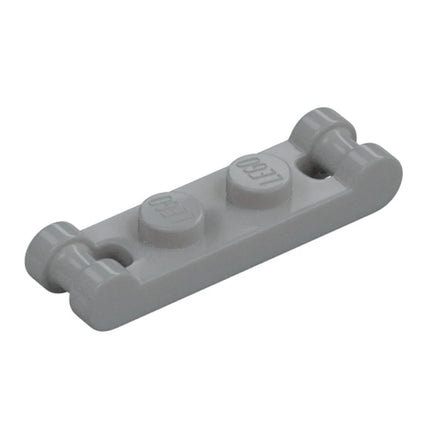 LEGO Plate, Modified 1 x 2 with Bar Handles on Ends, Light Grey [18649] 6093058