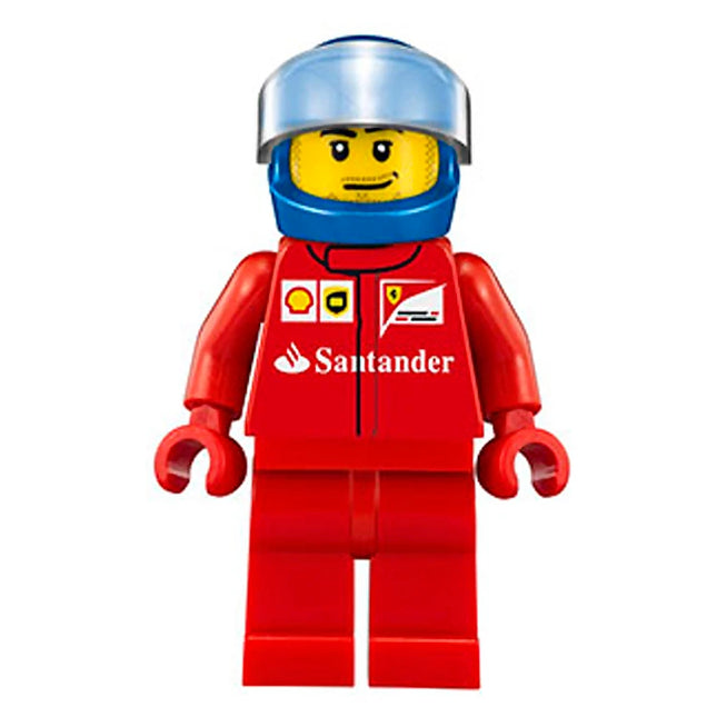 LEGO Minifigure - Scuderia Ferrari Team Truck Driver (2015) [SPEED CHAMPIONS]