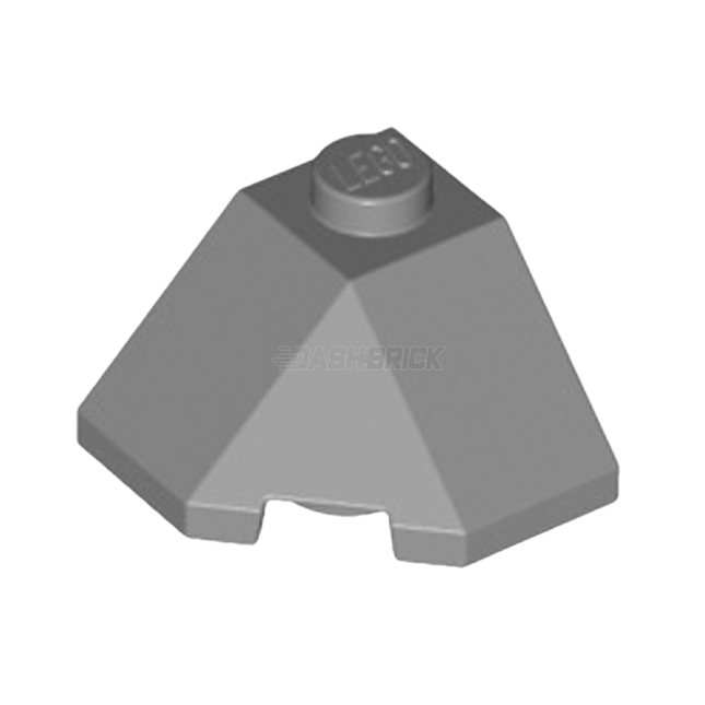 LEGO Wedge 2 x 2 (Slope 45 Corner), Light Grey [13548] 6034676