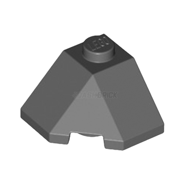 LEGO Wedge 2 x 2 (Slope 45 Corner), Dark Grey [13548] 6227909