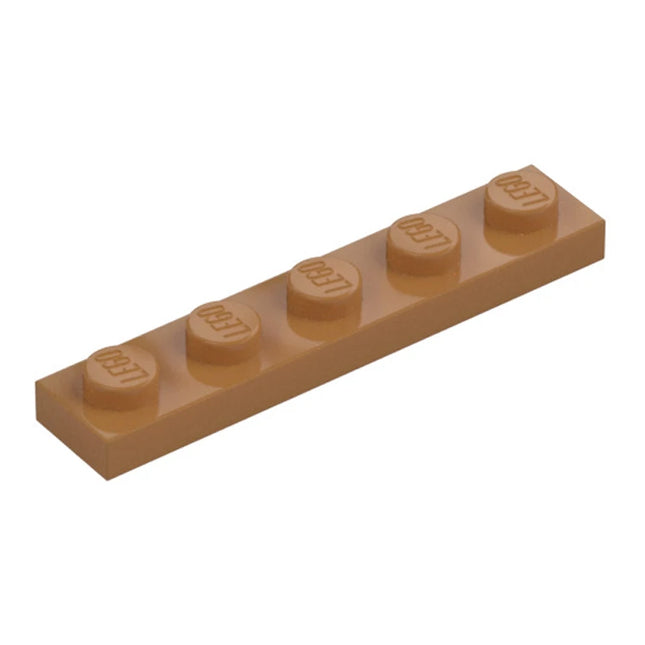 LEGO Plate 1 x 5, Medium Nougat [78329] 6343854