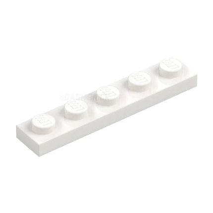 LEGO Plate 1 x 5, White [78329] 6350399