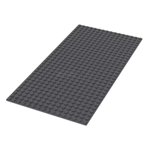 LEGO Baseplate 16 x 32, Dark Grey [3857] 4269651 – Dashbrick - Main Image