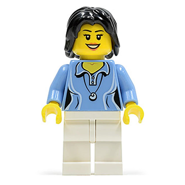 LEGO Minifigure - Female, Glider Passenger (2012) [CITY]