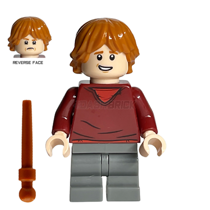 LEGO Minifigure - Ron Weasley, Dark Red Sweater [HARRY POTTER]