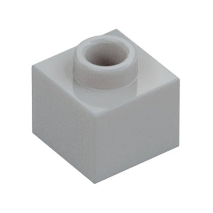 LEGO Brick, Modified 1 x 1 x 2/3 with Open Stud, Light Grey [86996] 6401023