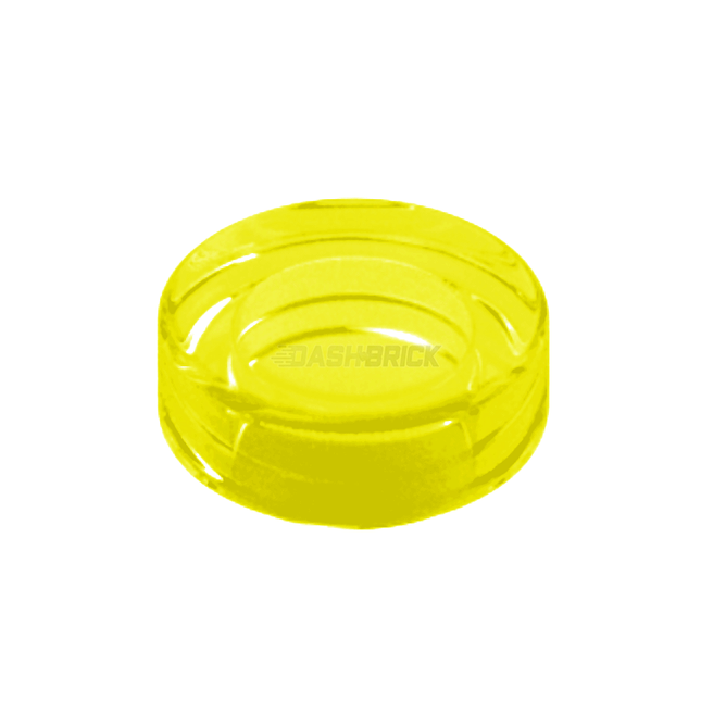 LEGO Tile, Round 1 x 1 , Trans-Yellow [35381 / 98138] 6514193