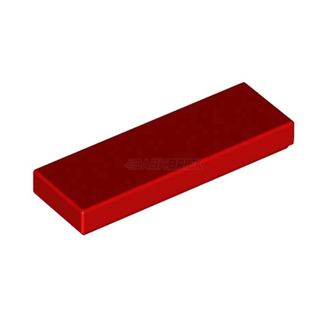 LEGO Tile, 1 x 3, Red [63864] 4533742