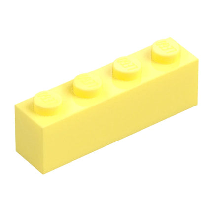 LEGO Brick, 1 x 4, Bright Light Yellow [3010] 6036232