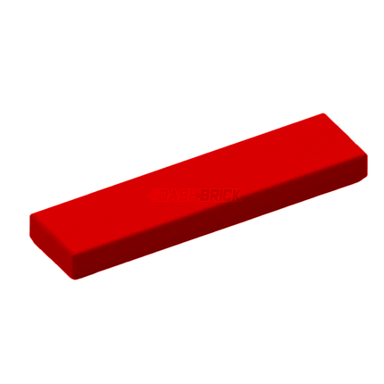 LEGO Tile 1 x 4, Red [2431] 243121