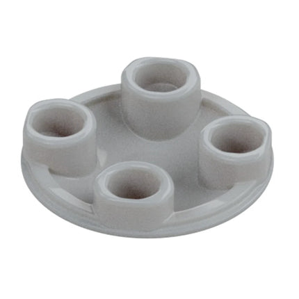 LEGO Plate, Round 2 x 2 with Rounded Bottom (Boat Stud), Light Grey [2654] 4278273