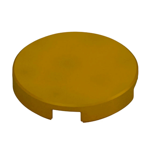 LEGO Tile, Round 2 x 2 with Bottom Stud Holder, Pearl Gold [14769] 6066345