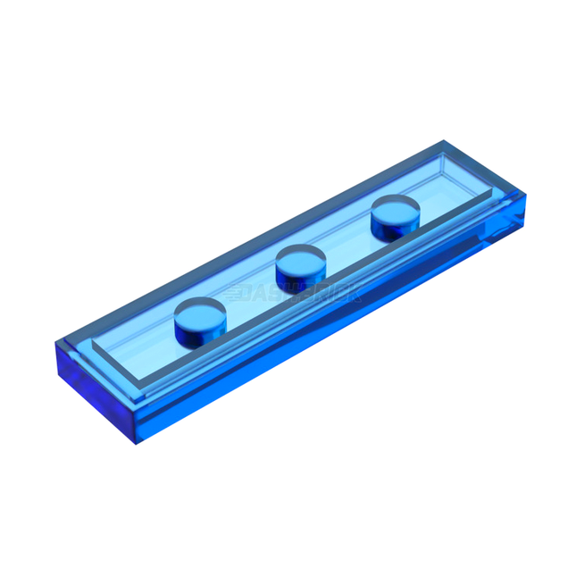 LEGO Tile 1 x 4, Trans-Dark Blue [2431] 6510179