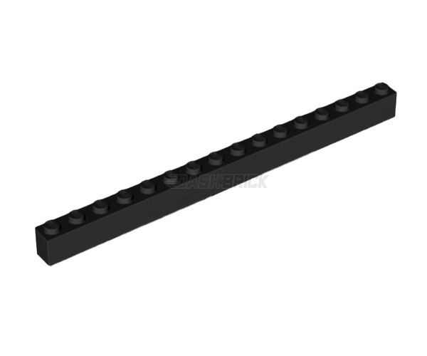 LEGO Brick 1 x 16, Black [2465] 246526 – Dashbrick