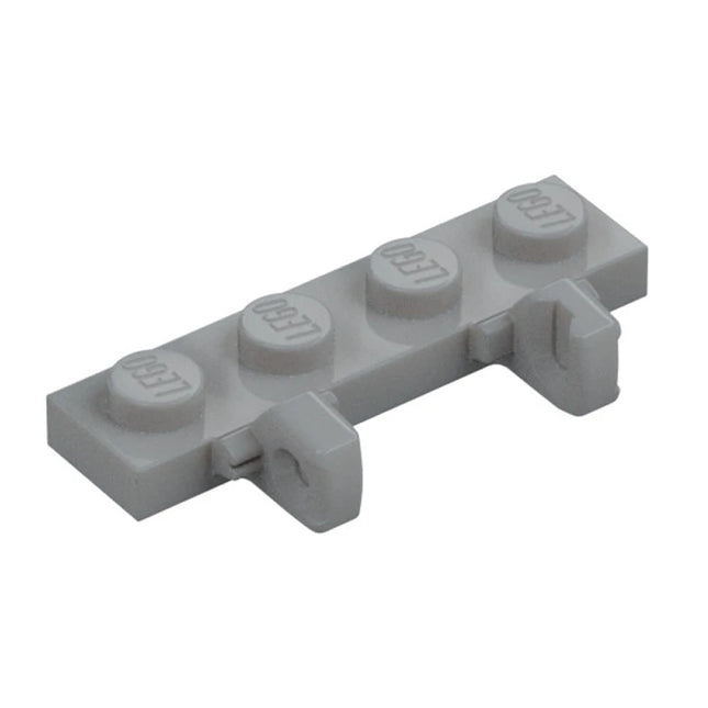 LEGO Hinge Plate 1 x 4 Locking Dual 1 Finger on Side, Light Grey [44568] 6276045