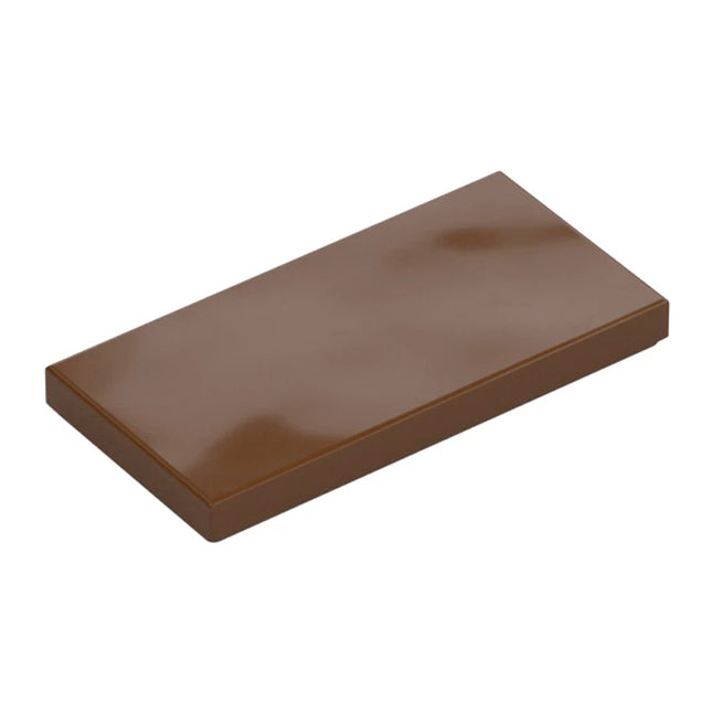LEGO Tile, 2 x 4, Reddish Brown [87079] 4579690