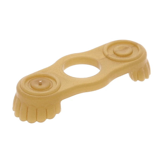 LEGO Minifigure Part - Epaulettes, Shoulder, (Sailor/Soldier) Pearl Gold [2526] 6306071