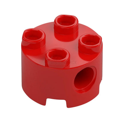 LEGO Brick, Round 2 x 2 with Pin Holes, Red [17485] 6173922
