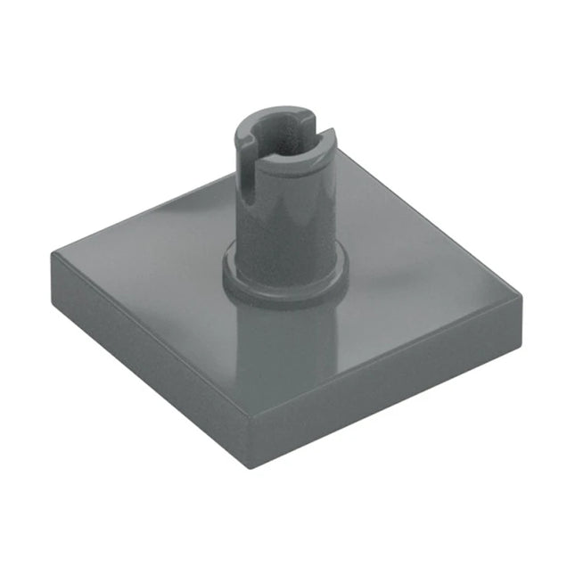 LEGO Tile, Modified 2 x 2 with Pin, Dark Grey [2460] 4211129
