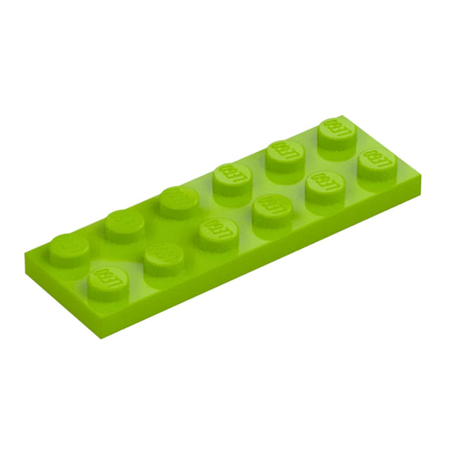LEGO Plate 2 x 6, Lime [3795] 4621548
