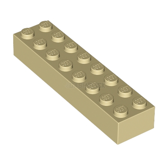 LEGO Brick 2 x 8, Tan [3007]