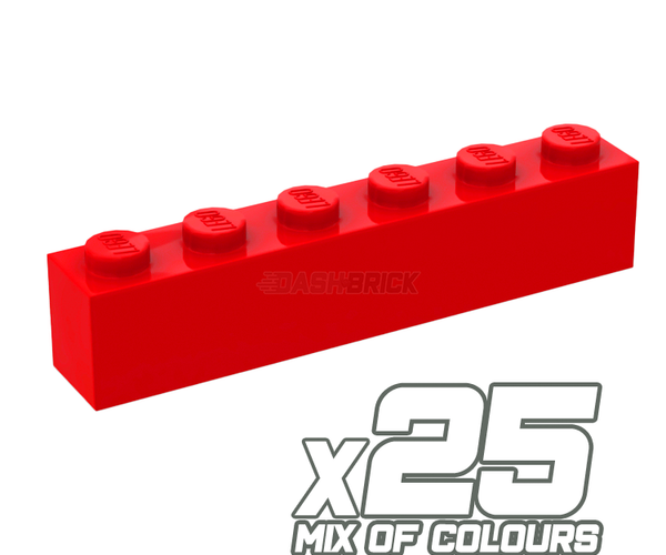 LEGO 1x6 bricks tan - 500 pieces - hot Tan bricks 3009