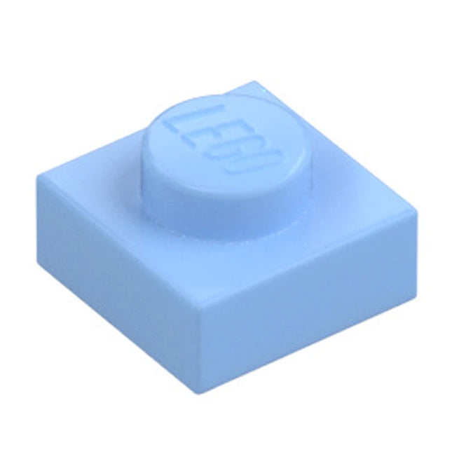 LEGO Plate, 1 x 1, Bright Light Blue [3024] 6184484