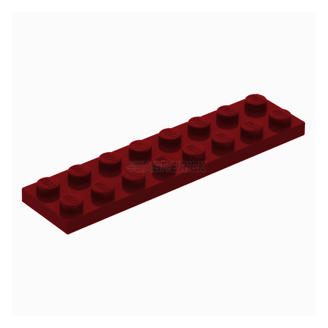 LEGO Plate 2 x 8, Dark Red [3034] 6152321