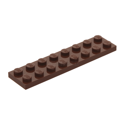 LEGO Plate 2 x 8, Reddish Brown [3034] 4211211