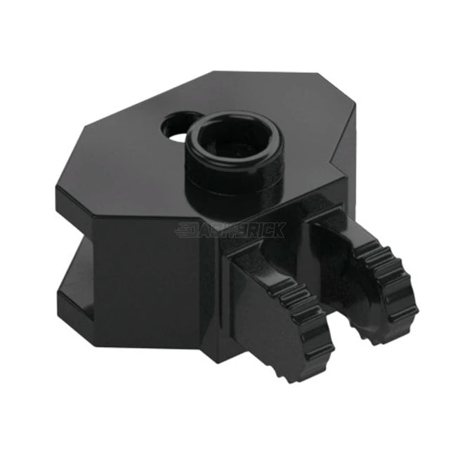 LEGO Hinge 1 x 2 Locking with 2 Fingers and Tow Ball Socket, Black [30396] 4144567