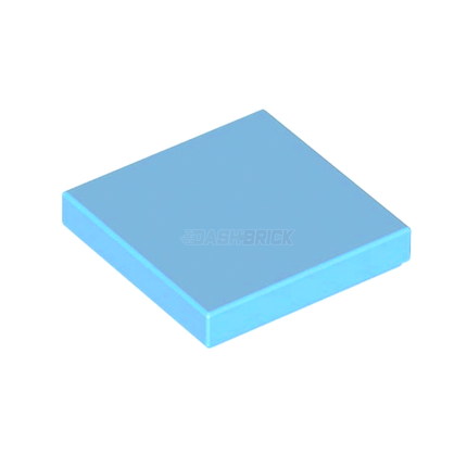 LEGO Tile 2 x 2, Bright Light Blue [3068b] 6162894