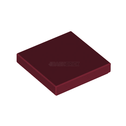 LEGO Tile 2 x 2, Dark Red [3068b] 4539105