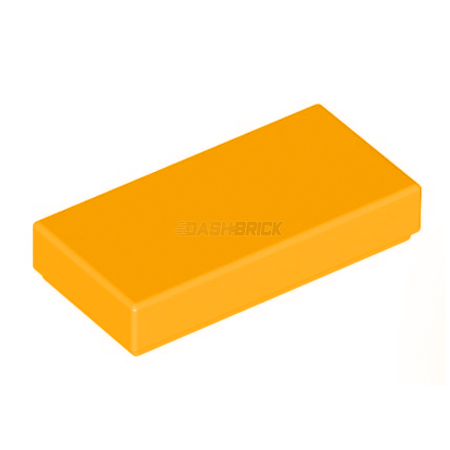 LEGO Tile 1 x 2, Bright Light Orange [3069b] 4622062